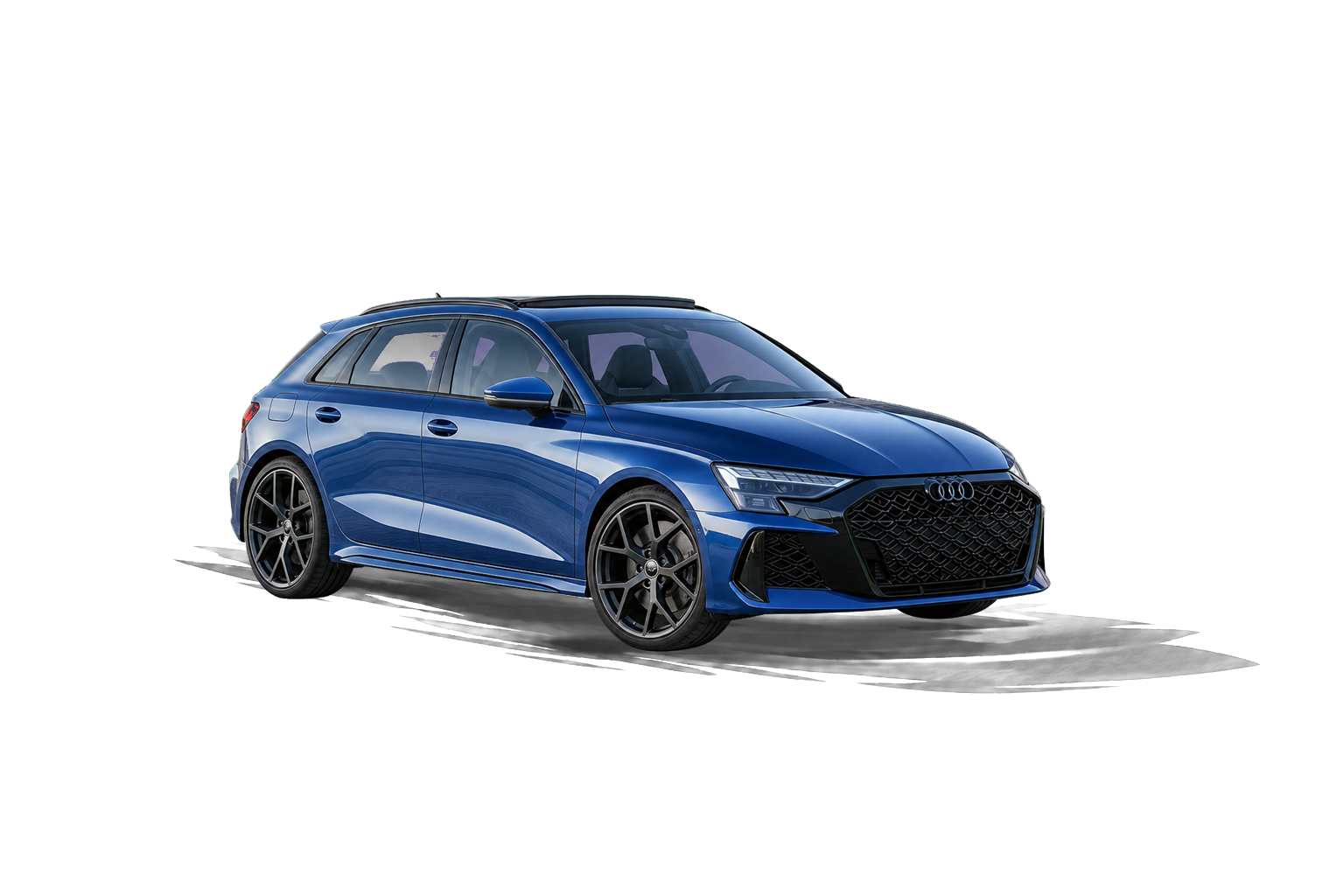 Audi RS3 Facelift der Excellence Autovermietung in Hagen